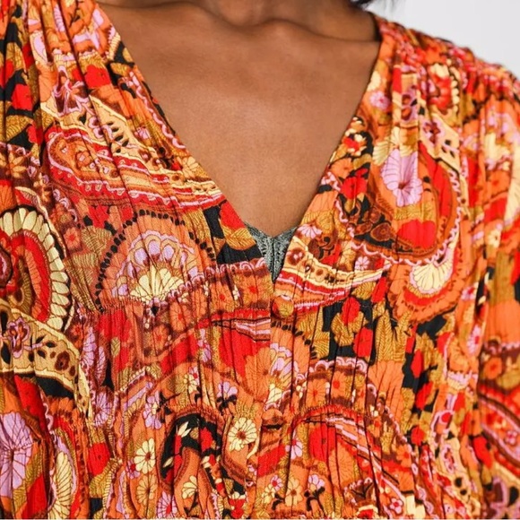 Billabong Catching Feelings Peplum Top NWT Med - Picture 3 of 9